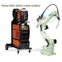 Máquina de solda do robô duplo pulso MIG MAG multi-função máquina de solda soldador de solda MIG robótica